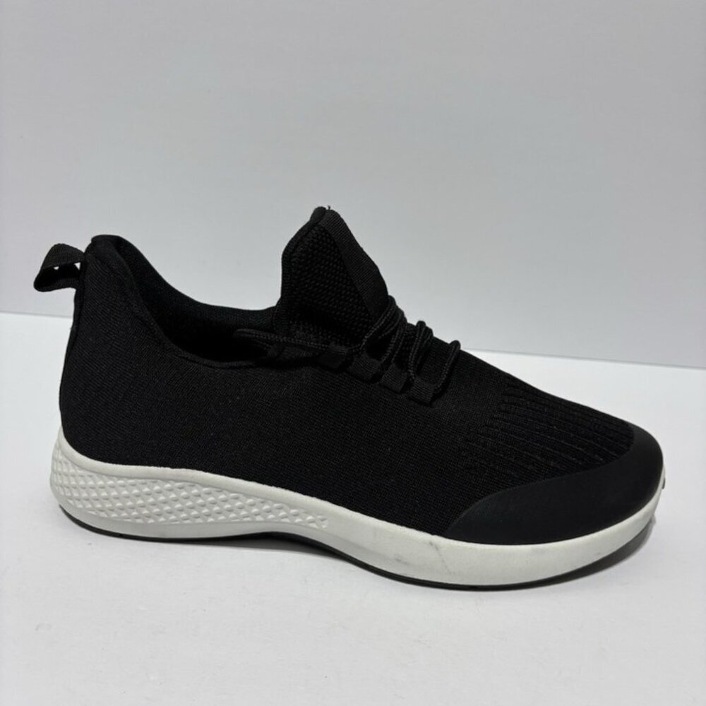WilliamRast Men’s Black Lace-Up Sneakers, Size 12 M
